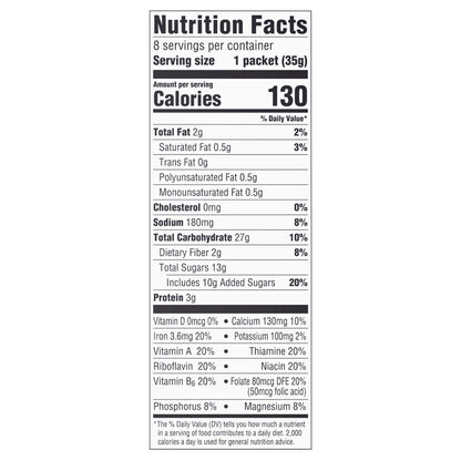 Food Club Strawberries & Cream Instant Oatmeal 8 ea