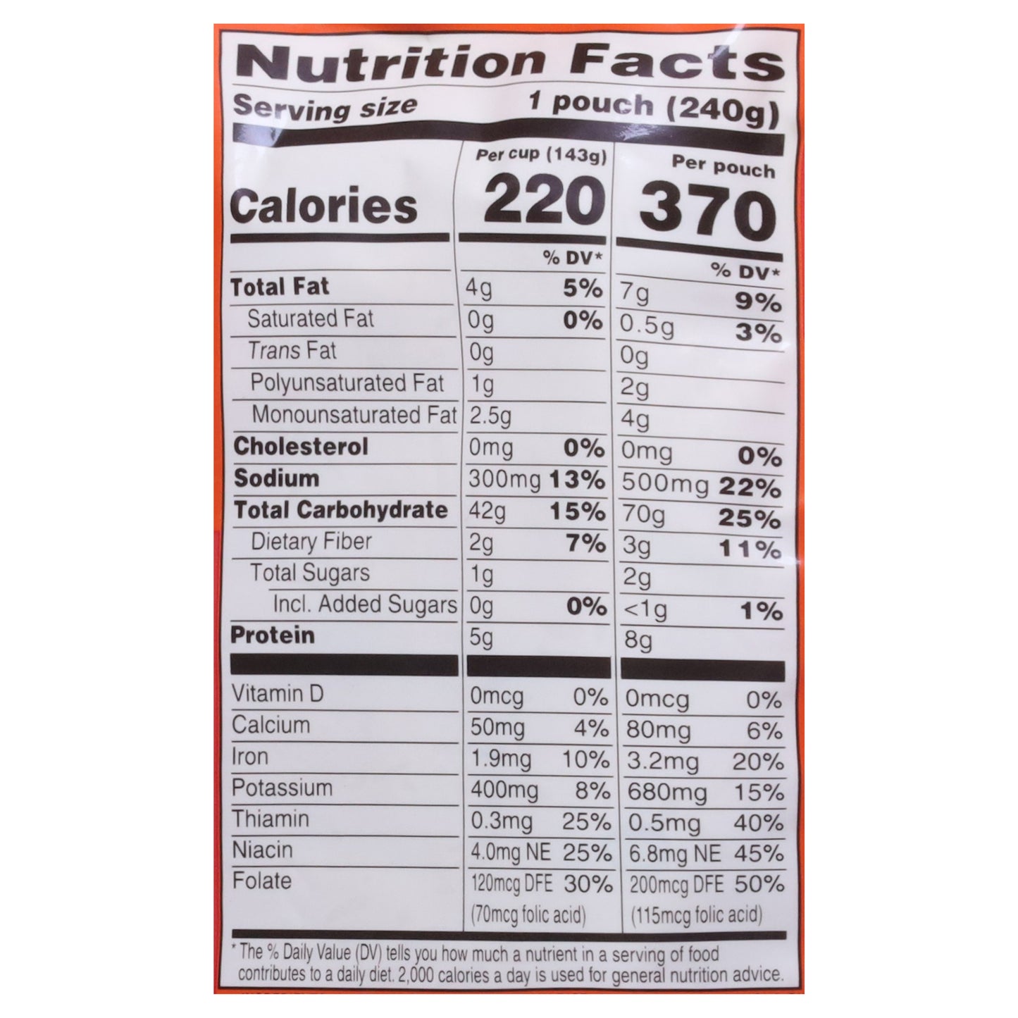 Ben's Original Ready Rice Fried Rice with Peas & Carrots 8.5 oz