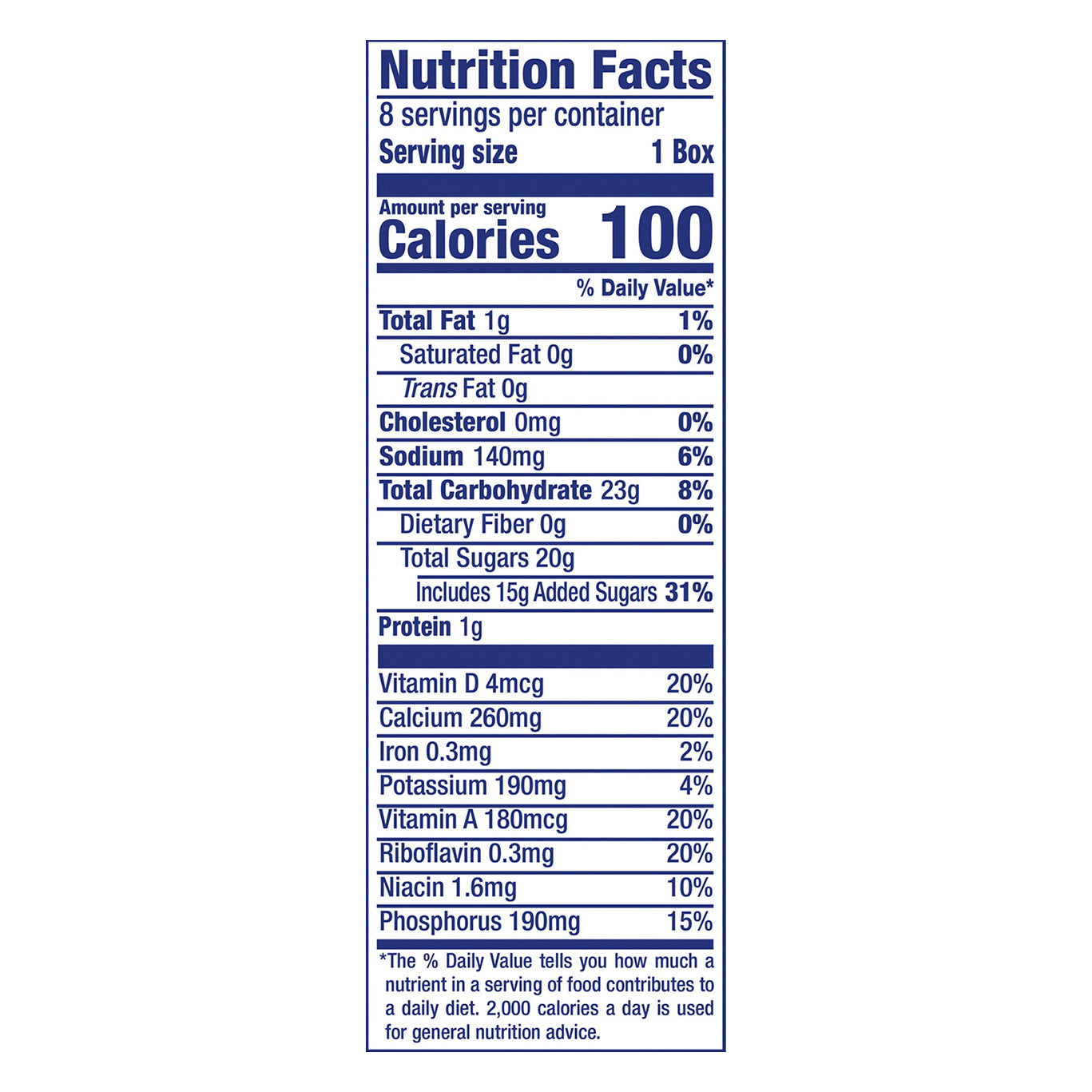Yoo-hoo Cookies and Cream Drink, 6.5 fl oz boxes, 8 pack