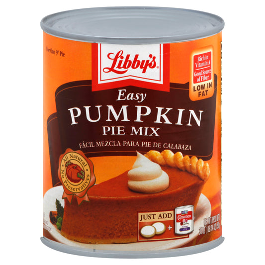 Libby's Pumpkin Pie Mix 30 oz