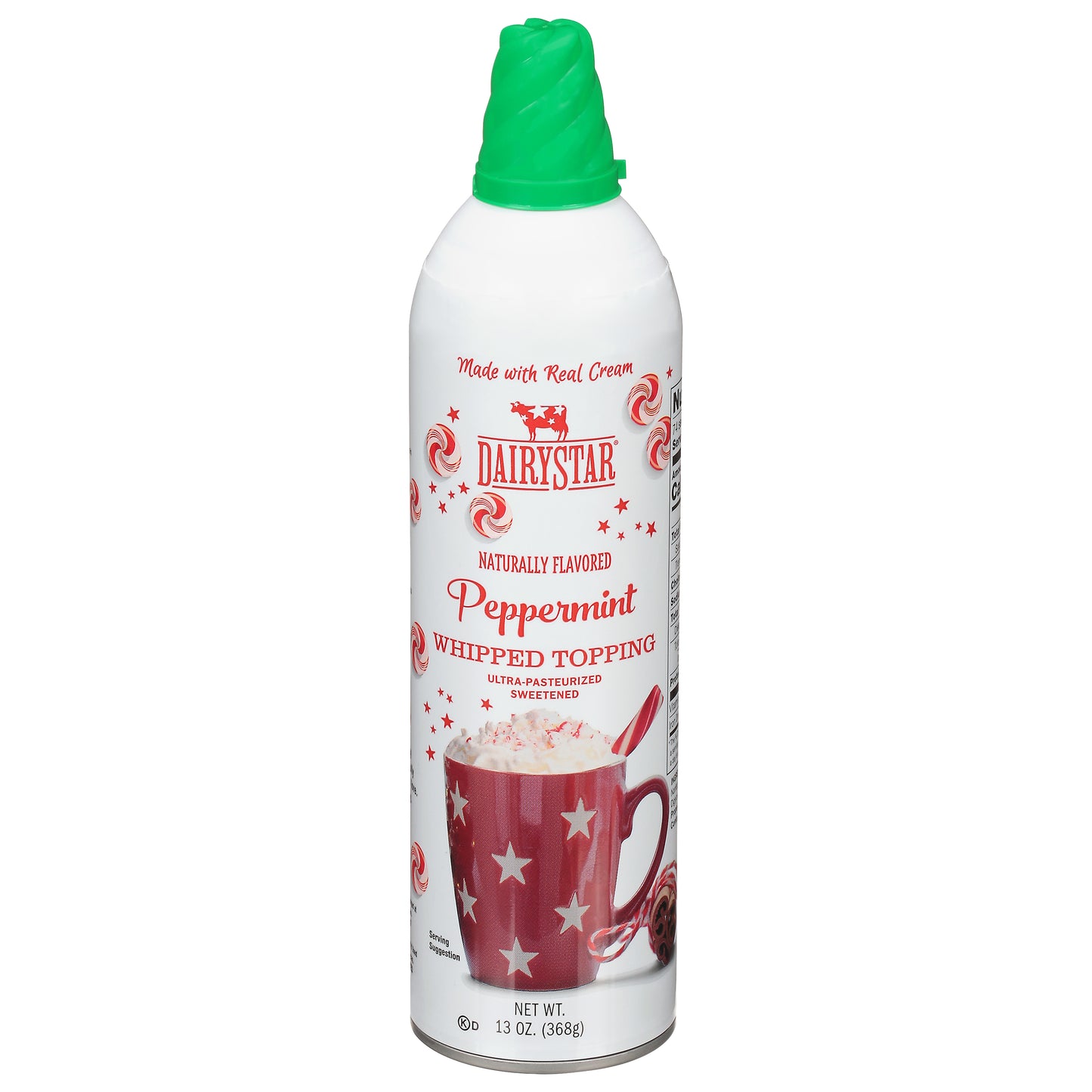Dairy Star Peppermint Whipped Topping 13 oz