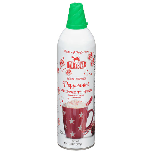 Dairy Star Peppermint Whipped Topping 13 oz