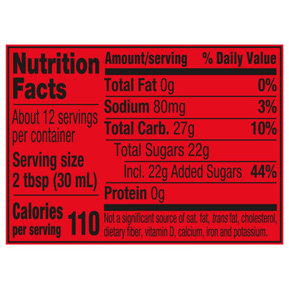 Mrs. Butterworth's Original Thick and Rich Pancake Syrup, 12 oz.