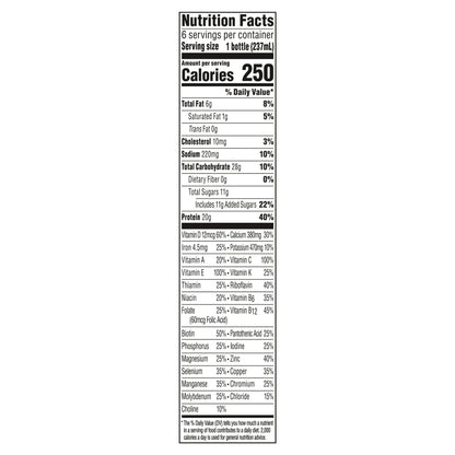Boost High Protein Balanced Very Vanilla Nutritional Drink 6 - 8 fl oz Bottles