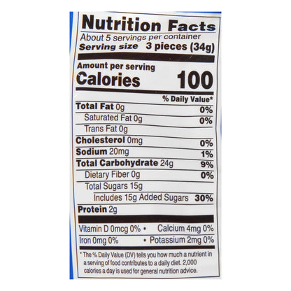 Food Club Assorted Flavors Gummi Worms 6.5 oz