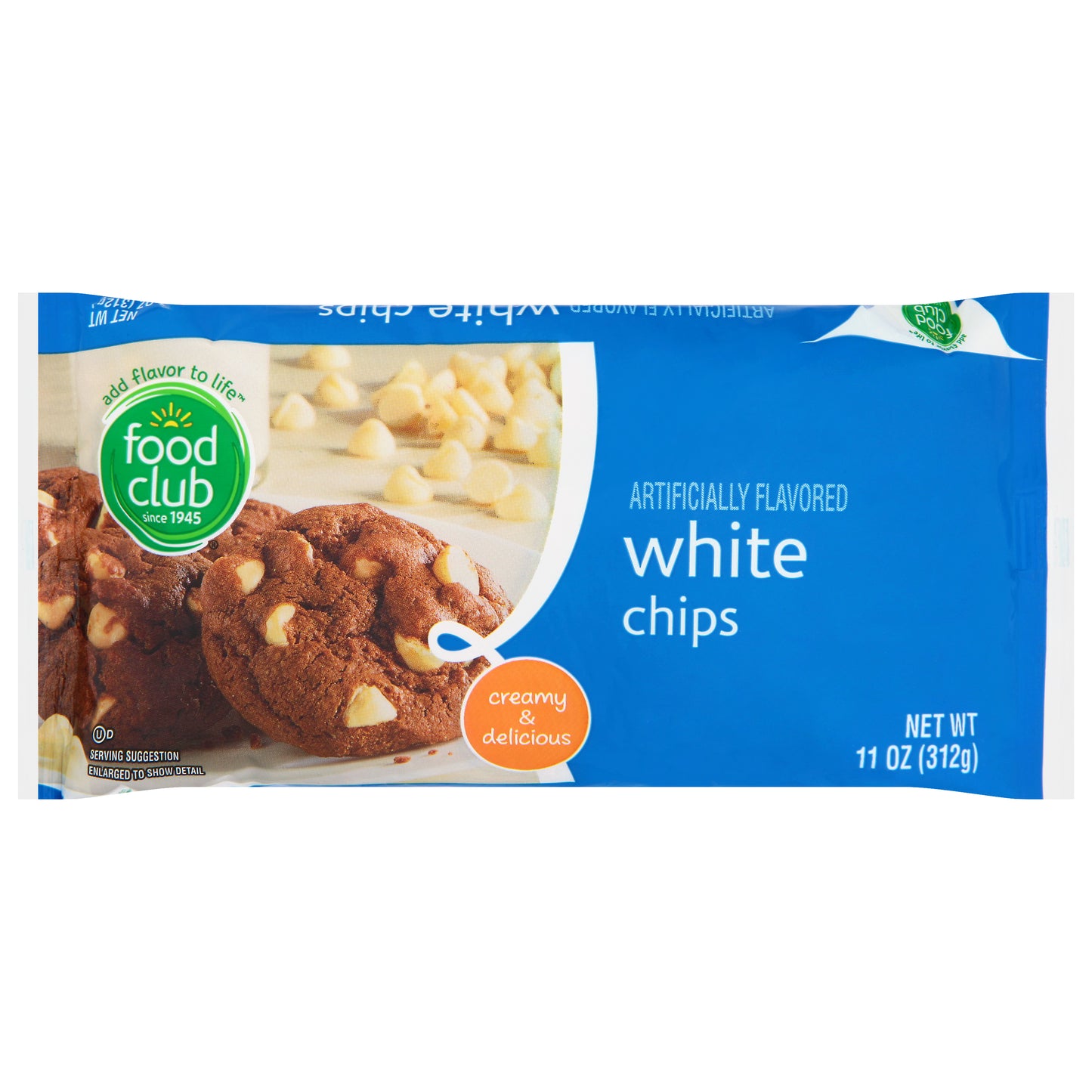 Food Club White Chips 11 oz