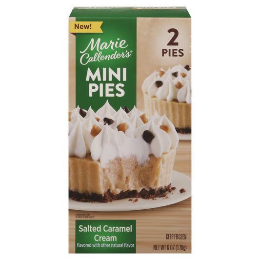 Marie Callender's Salted Caramel Cream Pies Mini 2 ea