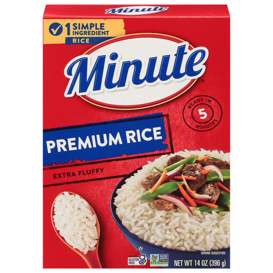 Minute Extra Fluffy Premium Rice 14 oz