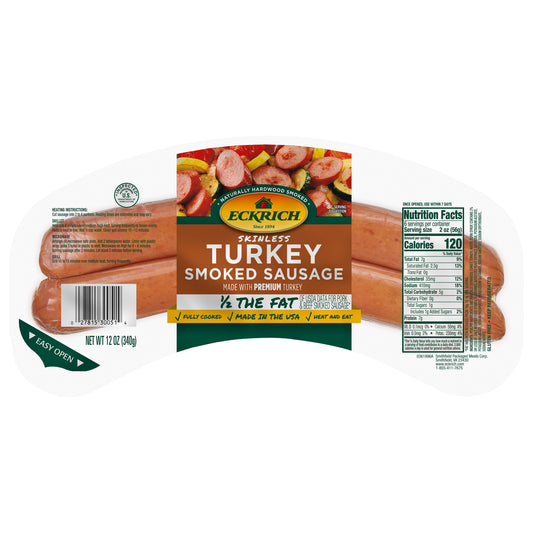 Eckrich Turkey Smoked Sausage 12 oz