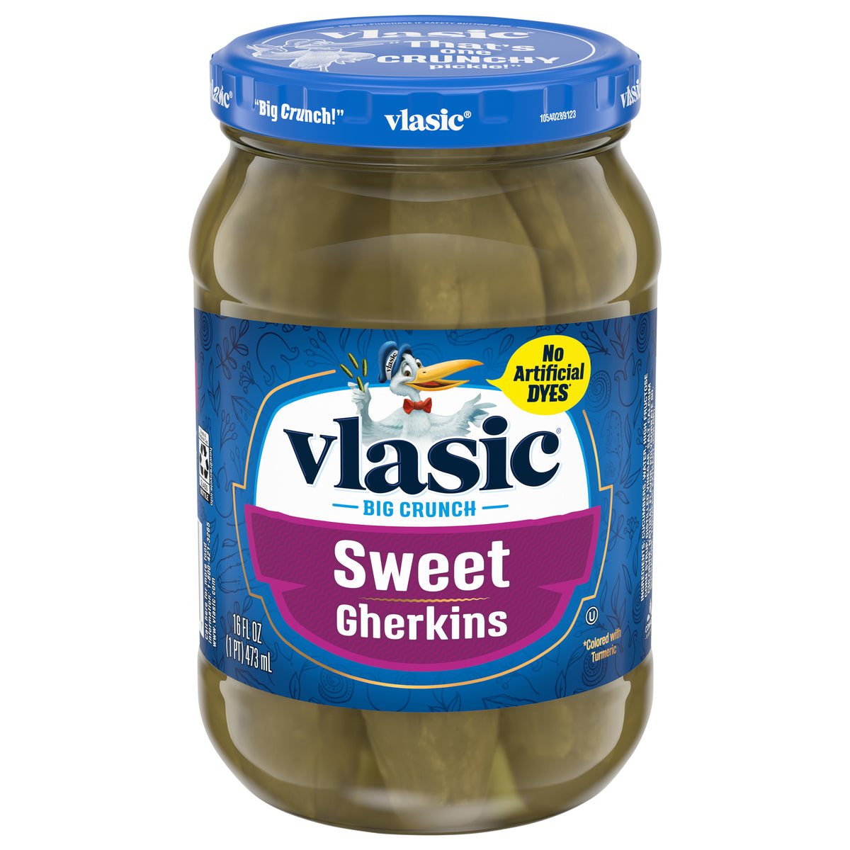 Vlasic Sweet Gherkin Pickles, 16 FL OZ