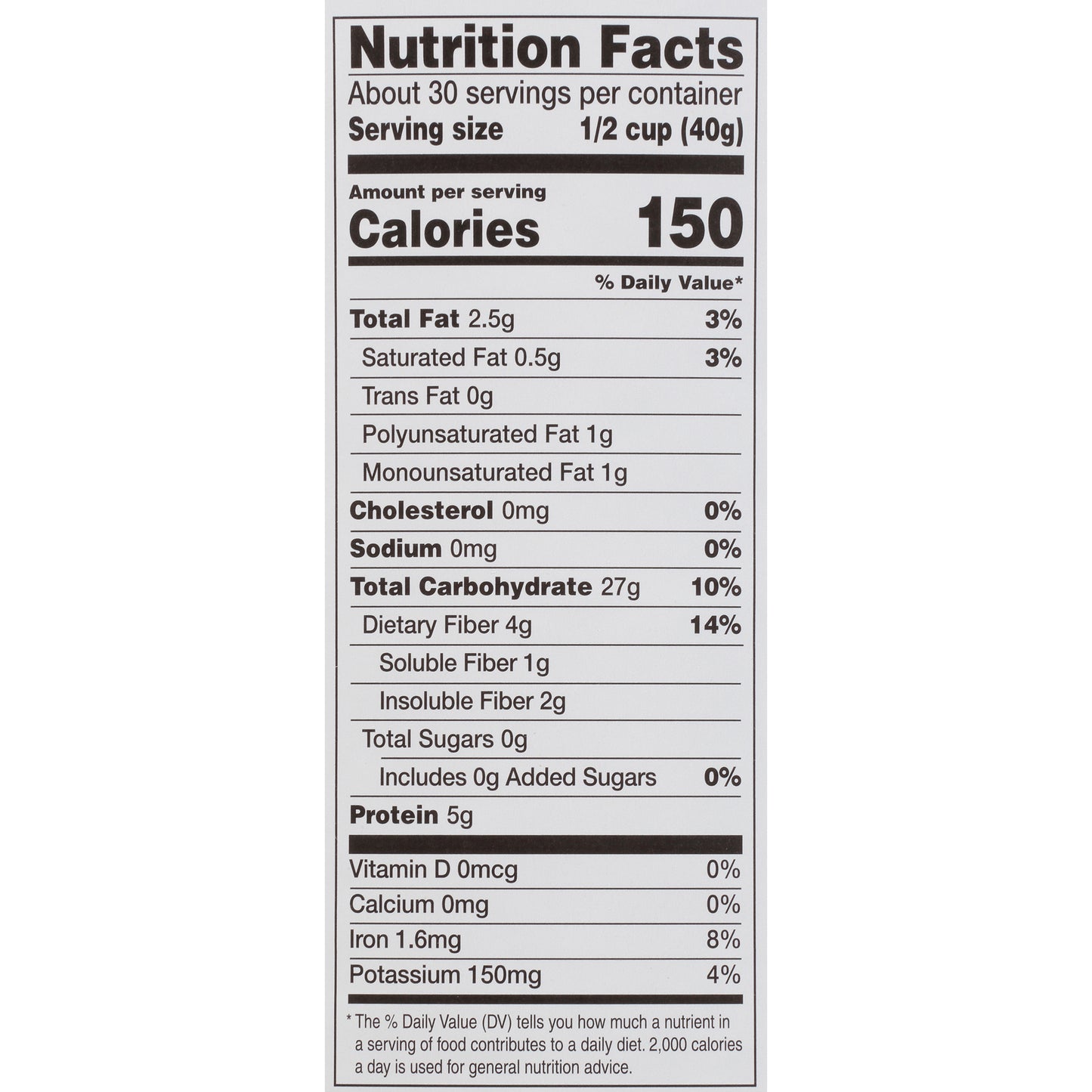 100% Whole Grain Quick Oats