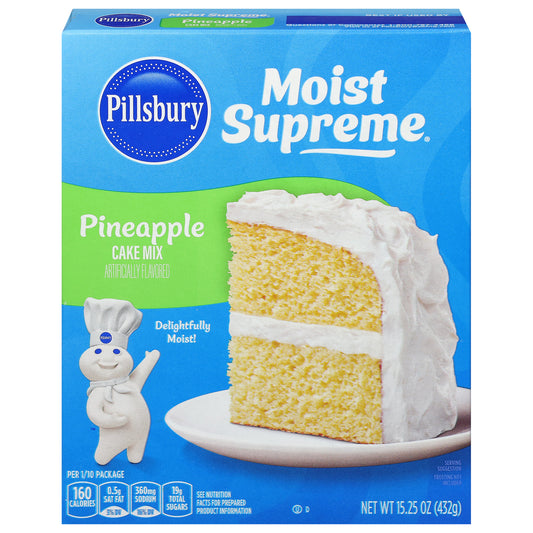 Pillsbury Moist Supreme Pineapple Cake Mix 15.25 oz