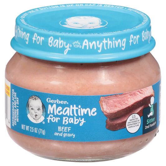 Gerber Sitter 2nd Foods Beef and Gravy 2.5 oz