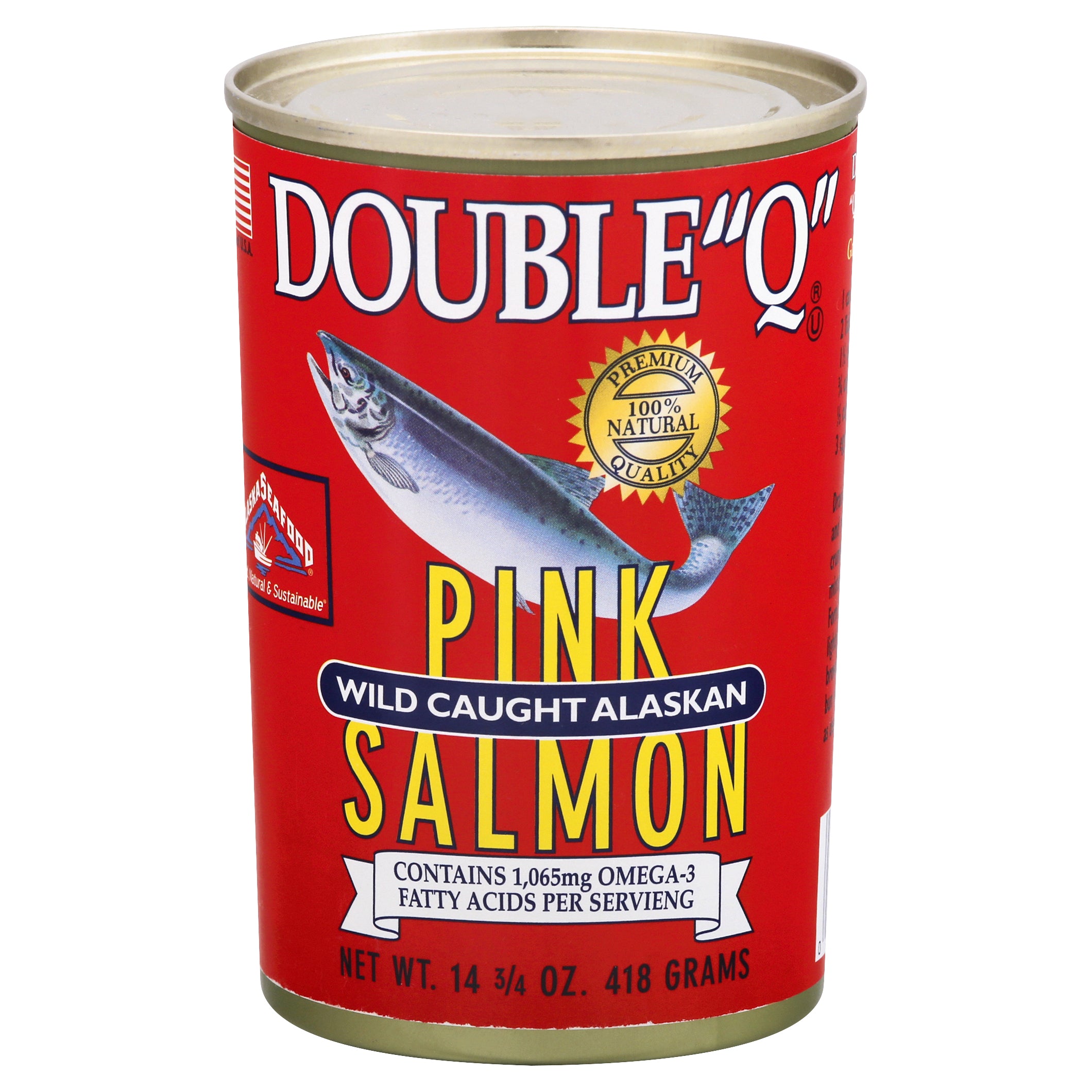 Double Q Wild Caught Alaskan Pink Salmon 14.75 oz