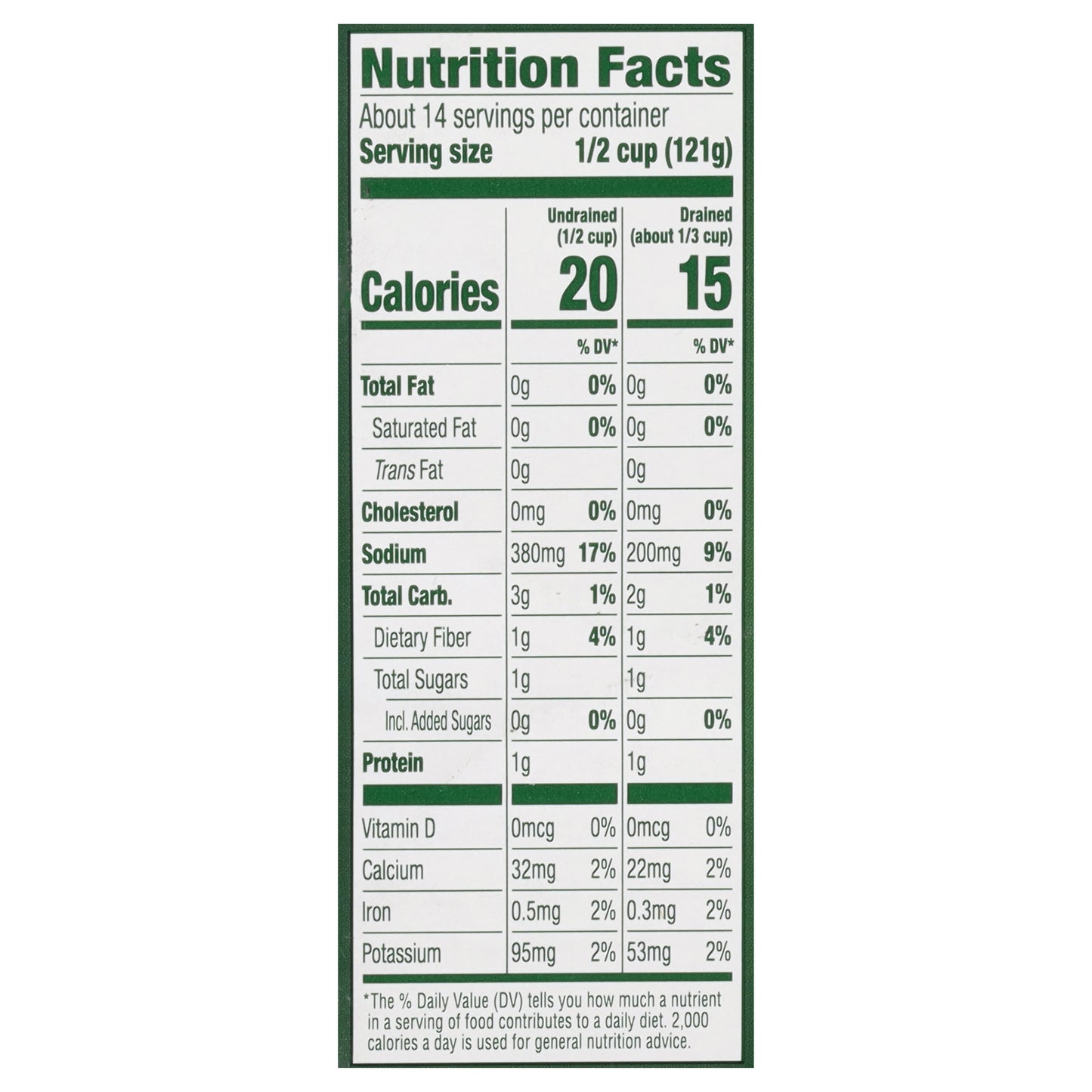 Del Monte Fresh Cut Value Pack Cut Green Beans 4 - 14.5 oz Cans