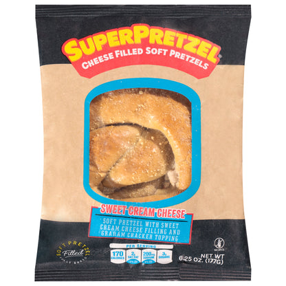 SuperPretzel Sweet Cream Cheese Pretzels 6.25 oz