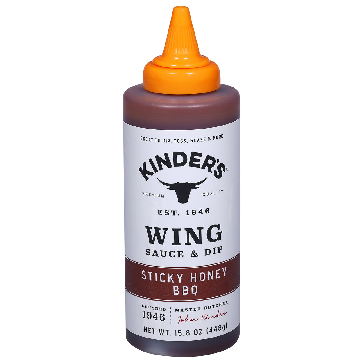 Kinder's Sticky Honey BBQ Wing Sauce & Dip 15.8 oz
