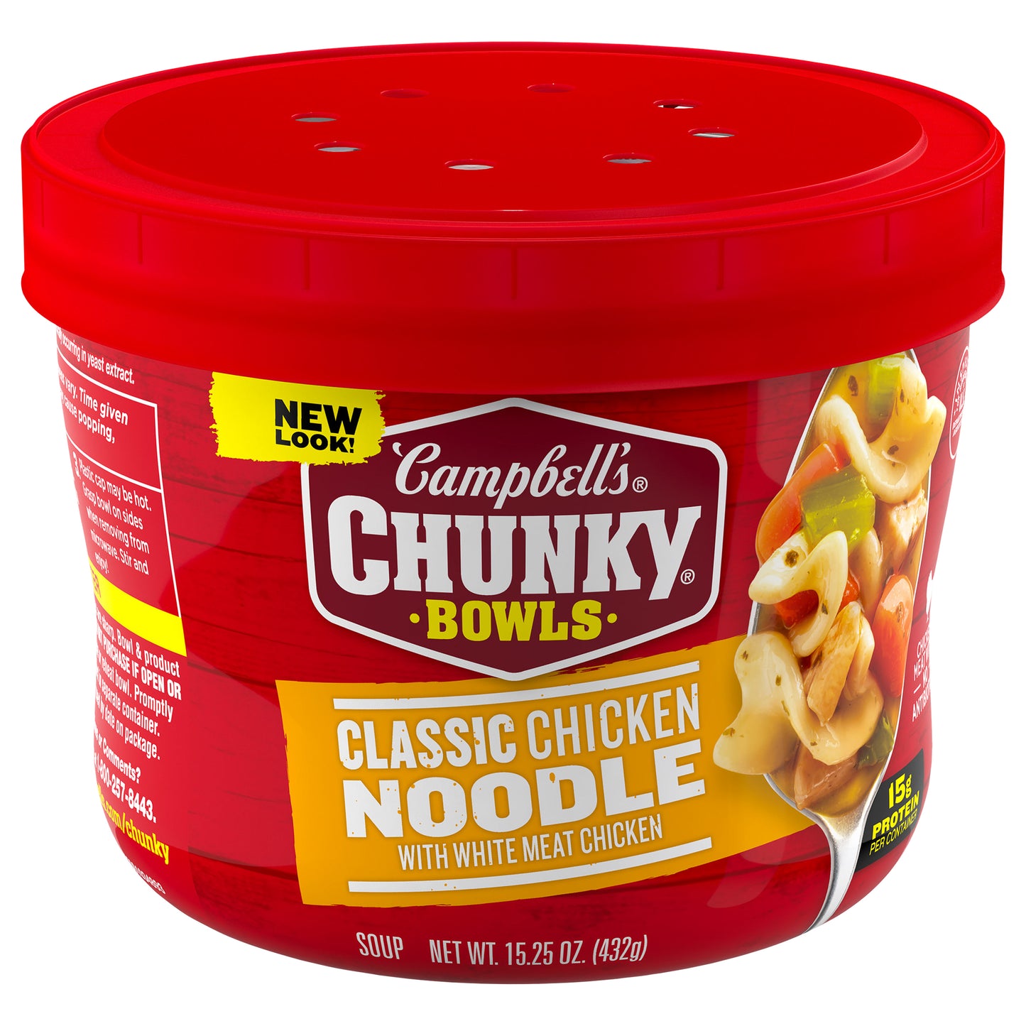 Campbell's Chunky Bowls Classic Chicken Noodle Soup 15.25 oz