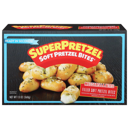 SuperPretzel Soft Mozzarella Bites Pretzel Bites 13 oz