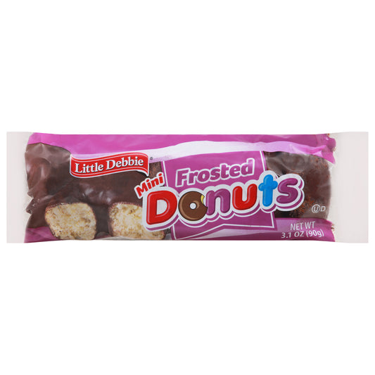 Little Debbie Mini Frosted Donuts 3.1 oz