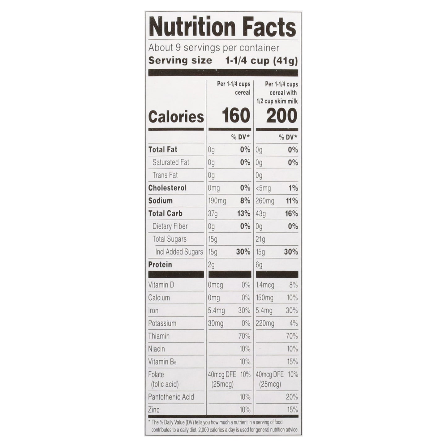 Food Club Frosted Flakes Cereal 13.5 oz