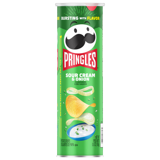 Pringles® Sour Cream and Onion Potato Crisps Chips