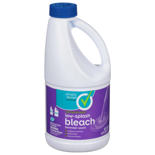 Simply Done Concentrated Low-Splash Lavender Scent Bleach 1.34 qt