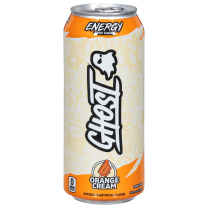 Ghost Zero Sugar Orange Cream Energy Drink 16 fl oz