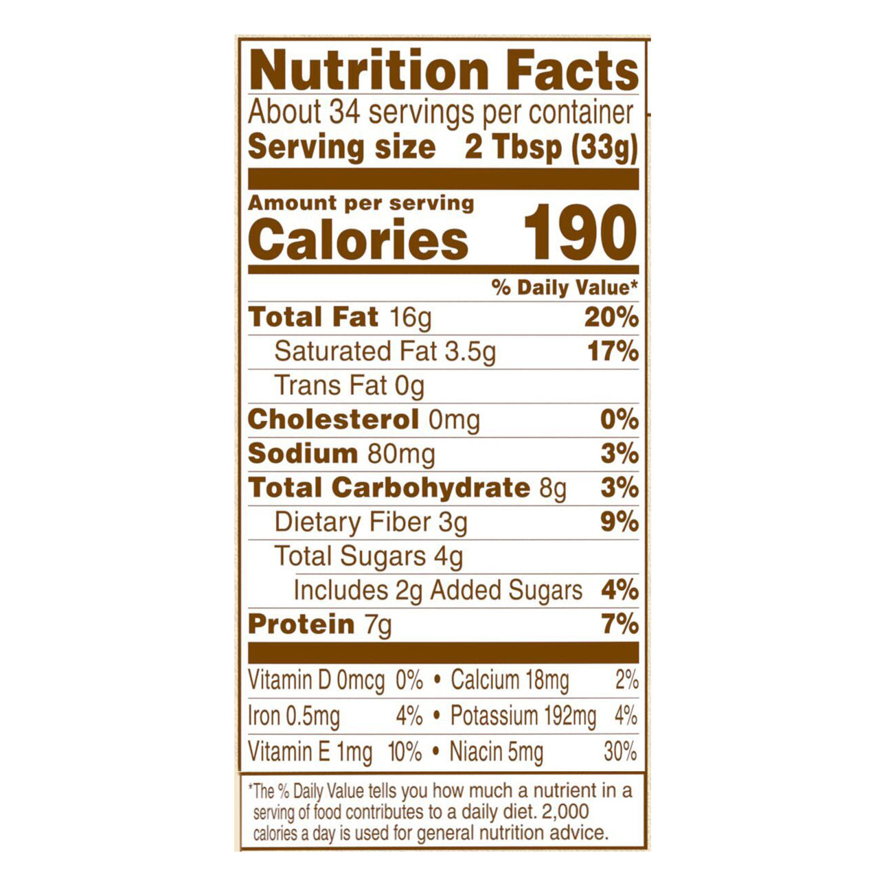 Jif Natural Creamy Peanut Butter Spread – Contains 90% Peanuts, 40 Ounces