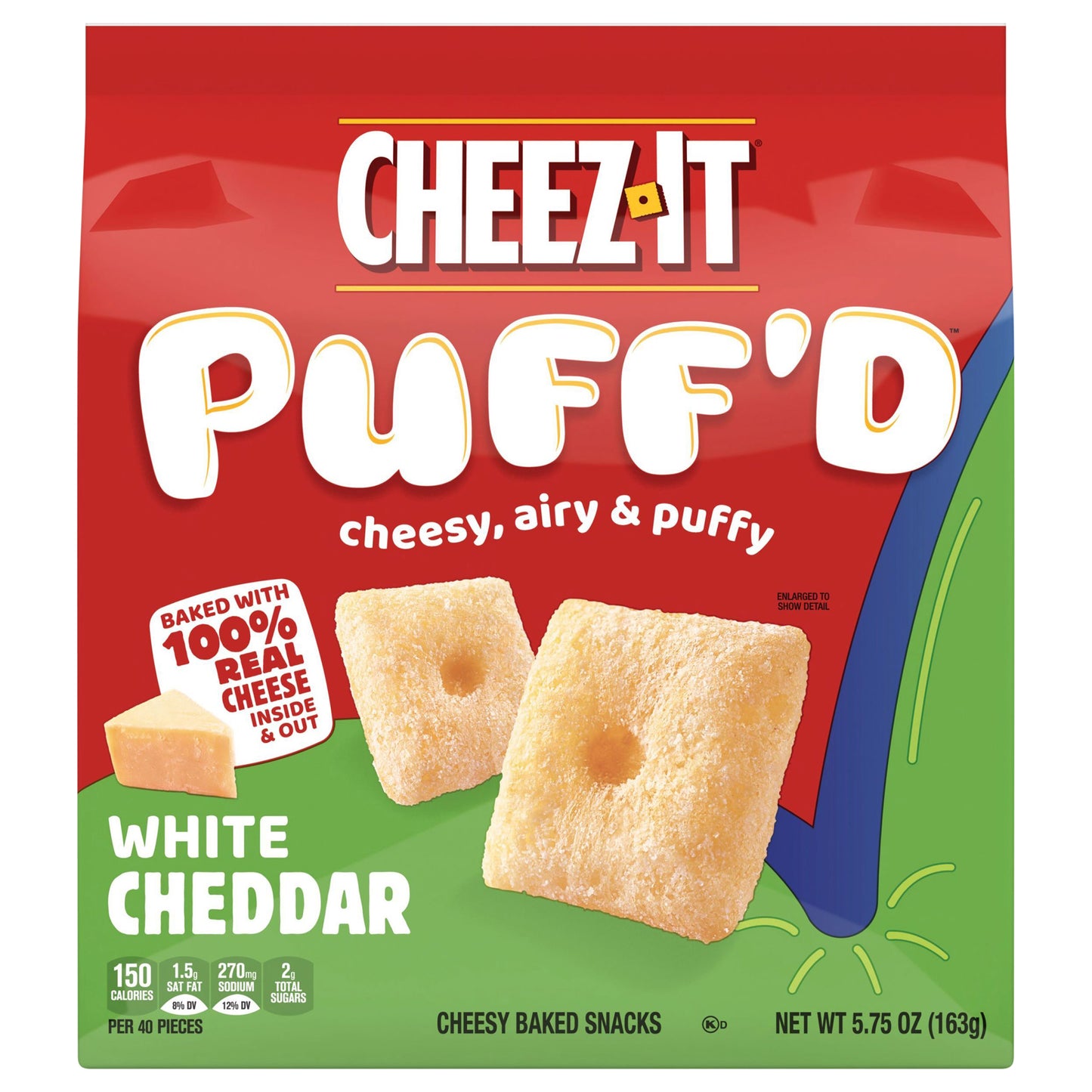 Cheez-It® Puff'd™ White Cheddar Cheesy Baked Snacks