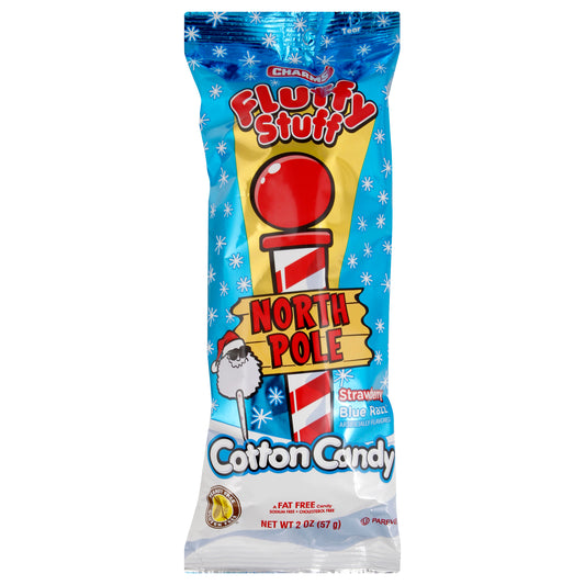 Charms Strawberry, Blue Razz Cotton Candy 2 oz