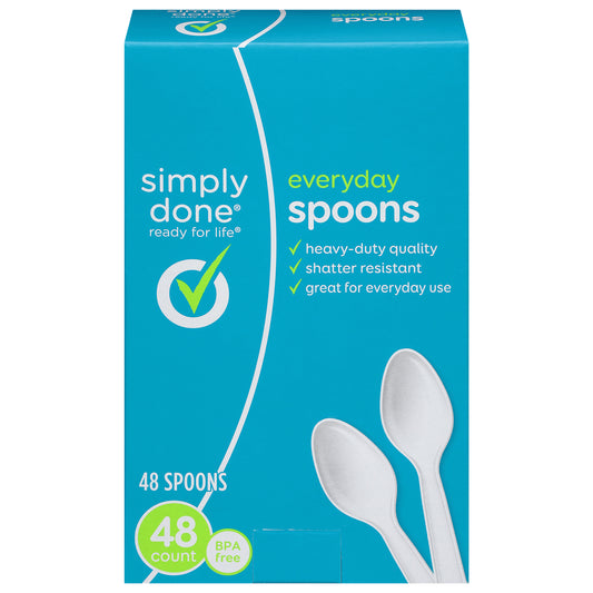 Simply Done Everyday Spoons 48 ea