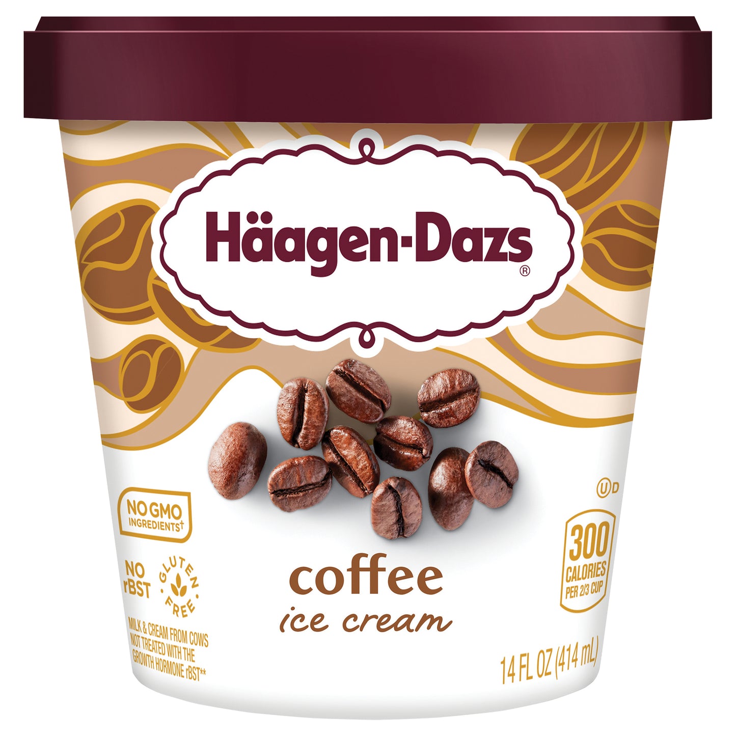 Haagen-Dazs Coffee Ice Cream, 14 Oz.