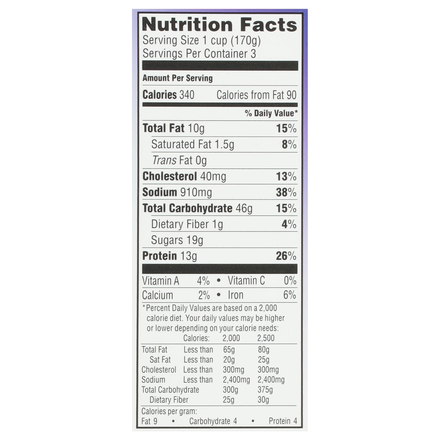 InnovAsian Beef & Broccoli Multi-Serve Entrée, 16 oz Frozen