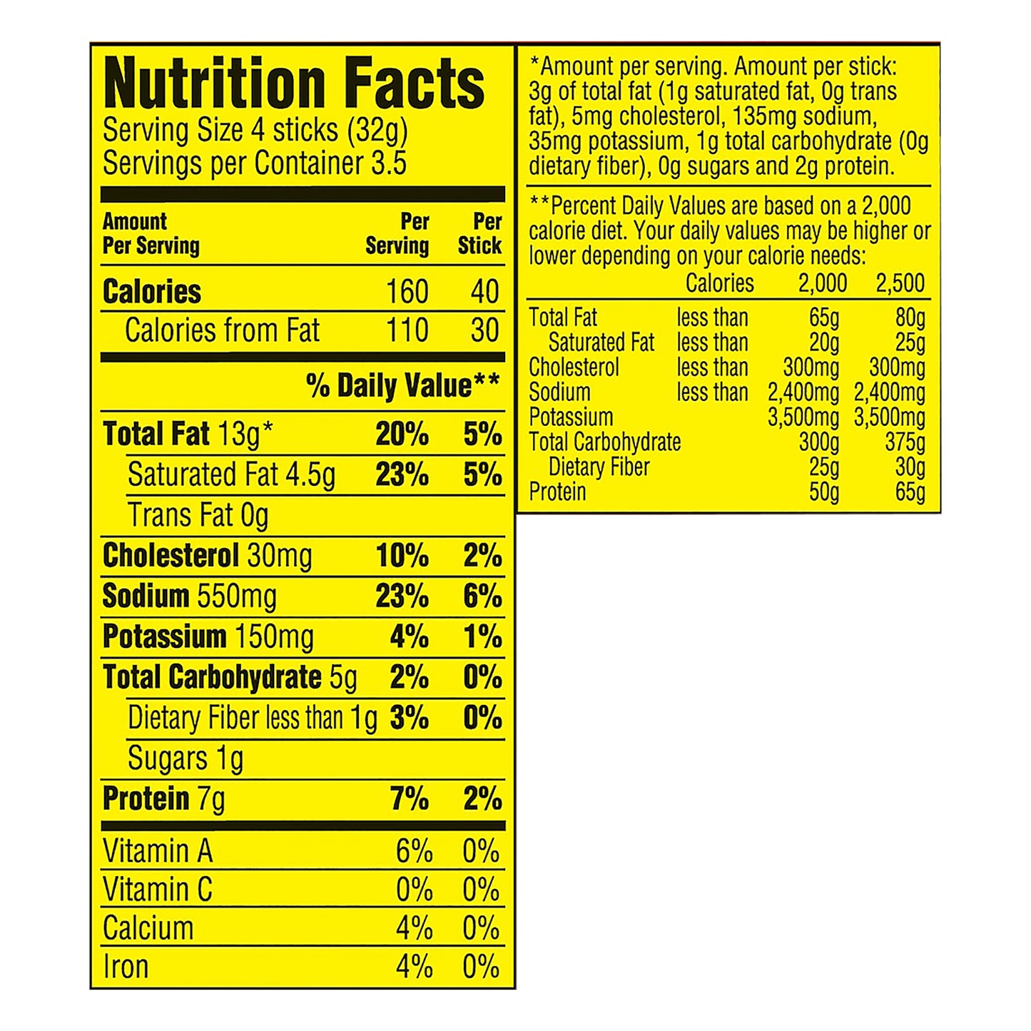 Slim Jim Mild Smoked Snack Stick, 0.28 Oz. 14-Count