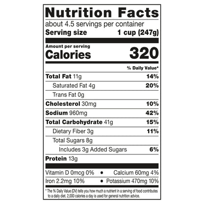 Chef Boyardee Spaghetti and Meatballs Family Size Skillet Meal, Frozen Meal, 40 oz.