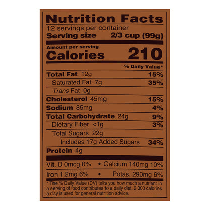 Blue Bell Dutch Chocolate Ice Cream 0.5 gal