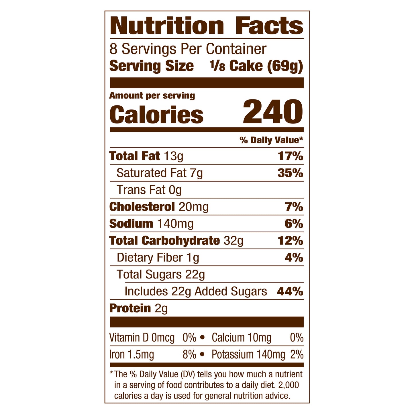 Pepperidge Farm Chocolate Fudge Layer Cake 19.6 oz