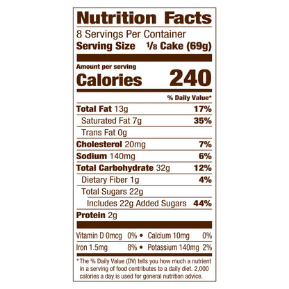 Pepperidge Farm Chocolate Fudge Layer Cake 19.6 oz