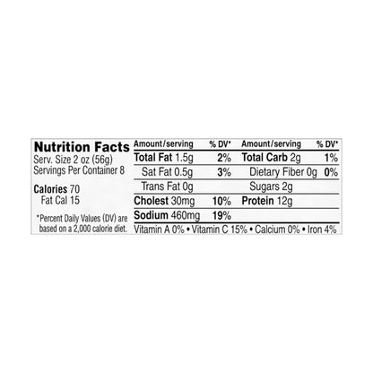 Oscar Mayer Deli Fresh Honey Uncured Sliced Ham Deli Lunch Meat Family Size, 16 oz Package