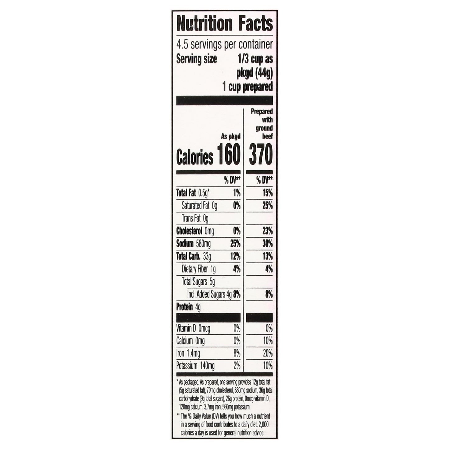 Hamburger Helper Robust Tomato & Herb Flavor Lasagna 6.9 oz