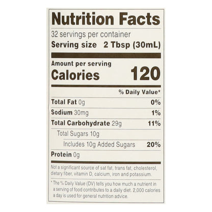Food Club Light Corn Syrup with Real Vanilla 32 fl oz