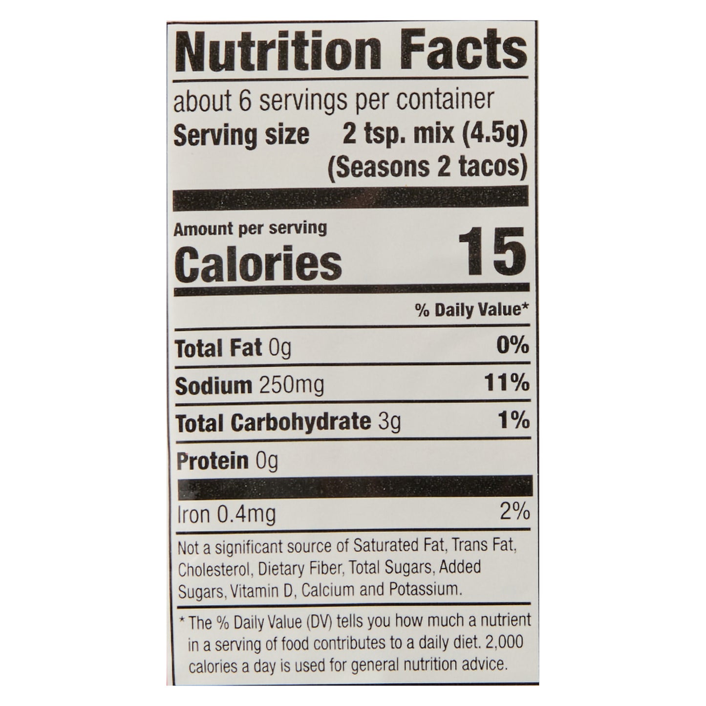 McCormick Taco Seasoning Mix - 30% Less Sodium, 1 oz