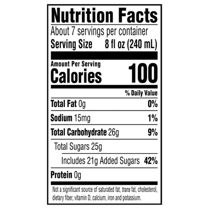 Simply Peach Bottle, 52 fl oz