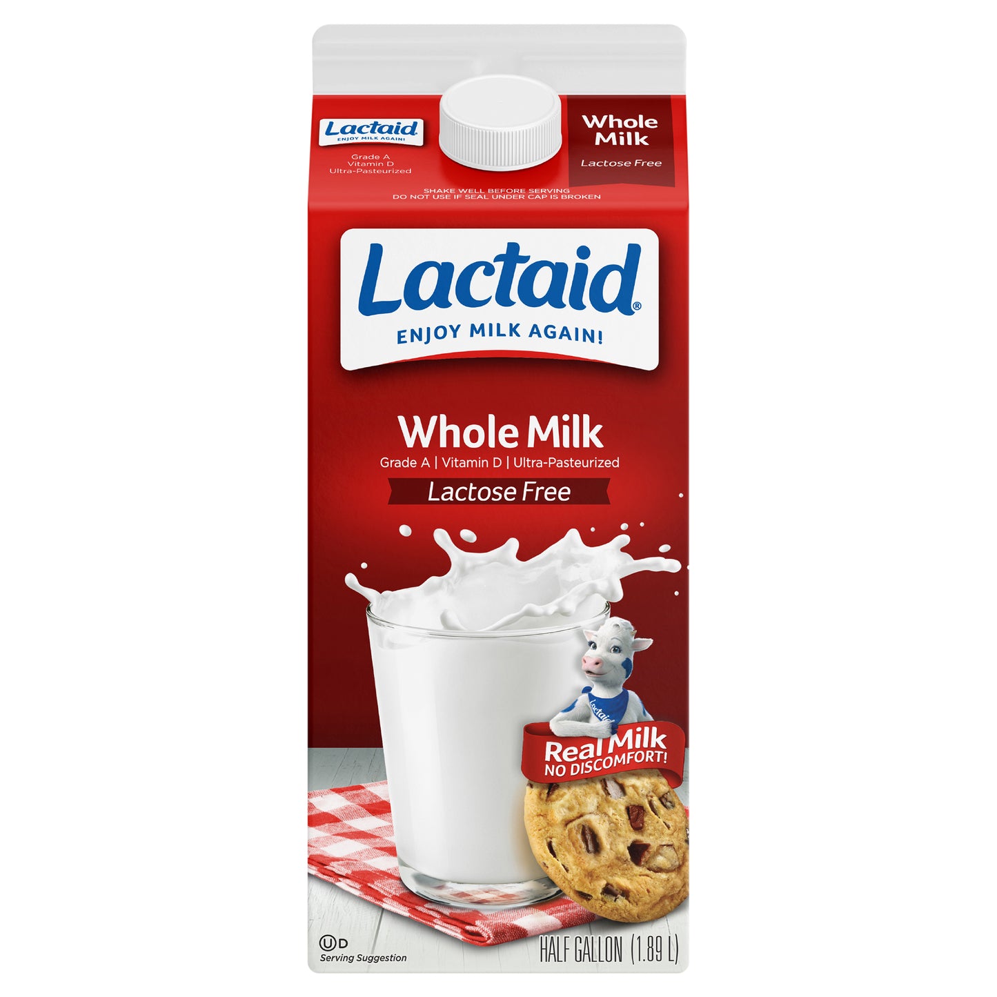 Lactaid Whole Milk, 64 oz
