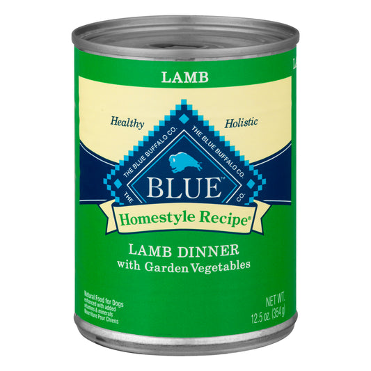 Blue Buffalo Blue Homestyle Recipe Natural Lamb Dinner Food for Dogs 12.5 oz