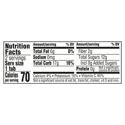 Gerber Natural for Baby Sitter 2nd Foods Pear Pineapple Baby Food 2 - 4 oz Tubs