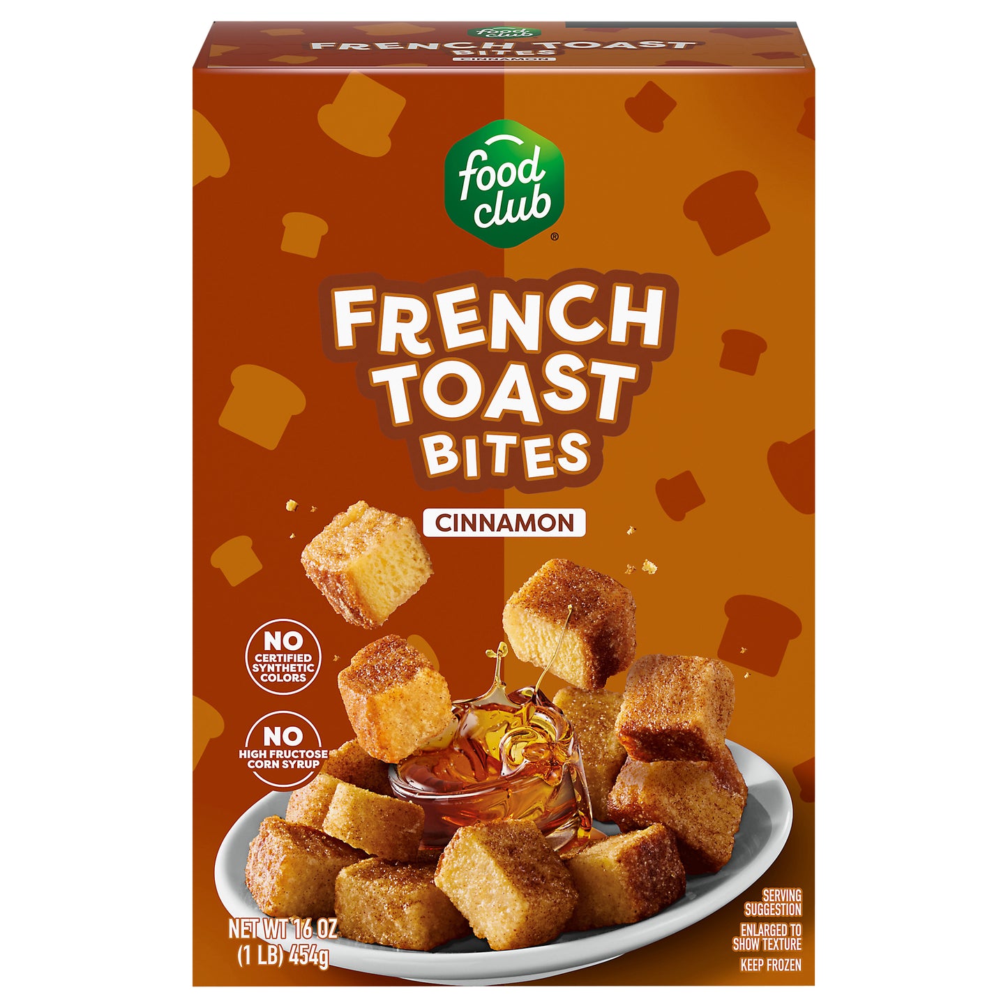 Food Club Cinnamon French Toast Bites 16 oz