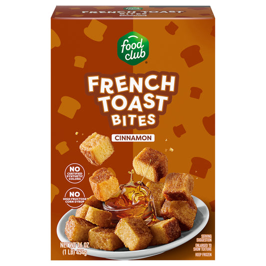 Food Club Cinnamon French Toast Bites 16 oz
