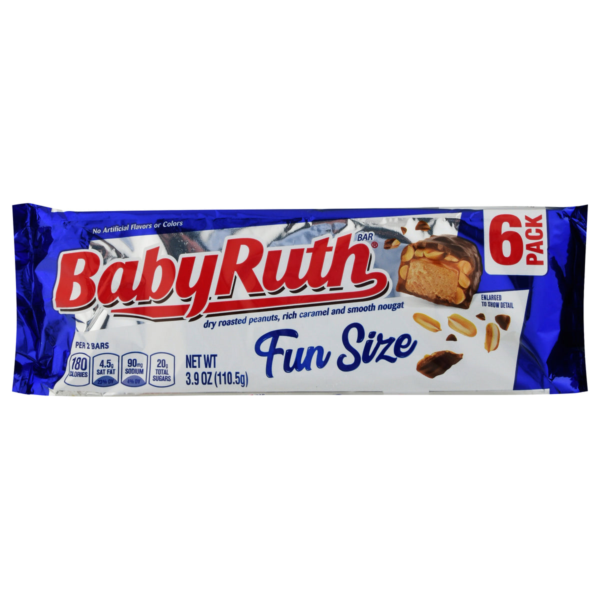 Baby Ruth Bar Pool Baby Ruth 6 Pack Fun Size Bar – Douglas Food Valu